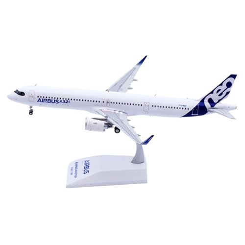 RIVPAHGQ Replika Flugzeugmodelle 22CM Maßstab Modell Flugzeug Display 1:200 for Airbus A321neo F-WWAB Druckguss Airliner Replik Vorgefertigte Luftfahrzeug Modelle(F-WWAB B) von RIVPAHGQ