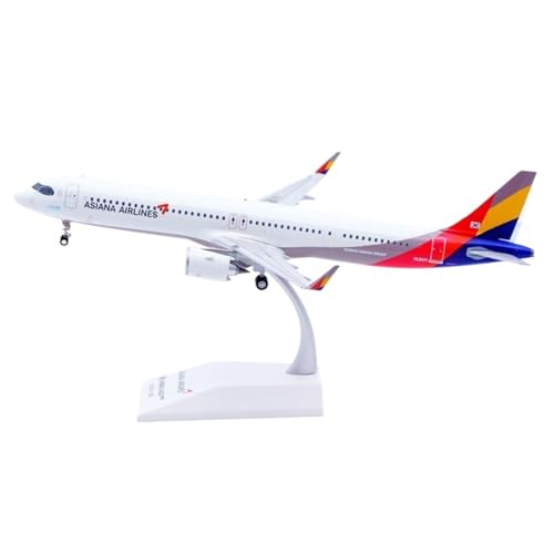RIVPAHGQ Replika Flugzeugmodelle 22CM for Asiana Airlines for Airbus A321neo HL8371 1:200 Miniatur Flugzeug Fertig Sammeln Modell Flugzeug Vorgefertigte Luftfahrzeug Modelle von RIVPAHGQ