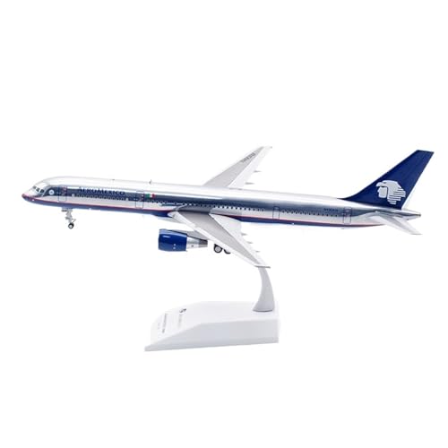 RIVPAHGQ Replika Flugzeugmodelle 23CM 1/200 Maßstab Fertigflugzeug Druckgussmodell for Aeromexico B757-200 N490AM Flugzeug for Luftfahrtfans Vorgefertigte Luftfahrzeug Modelle von RIVPAHGQ