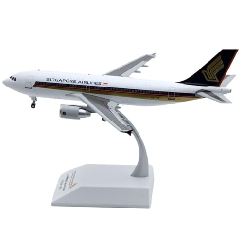 RIVPAHGQ Replika Flugzeugmodelle 23CM 1/200 Maßstab Statische Fertigmodellflugzeuge Singapore Airlines Für Airbus A310-300 9V-STE Druckgussflugzeug Vorgefertigte Luftfahrzeug Modelle von RIVPAHGQ