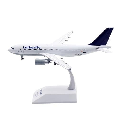 RIVPAHGQ Replika Flugzeugmodelle 23CM 1/200 Skala Miniatur Modell Sammeln Flugzeug for Lufthansa A310-300 10 + 24 Metall Flugzeug Replik Vorgefertigte Luftfahrzeug Modelle von RIVPAHGQ