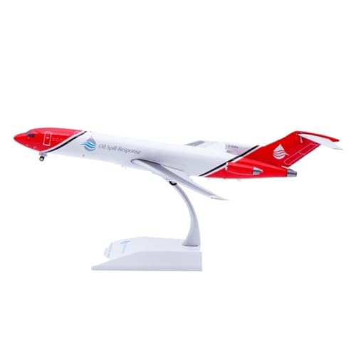 RIVPAHGQ Replika Flugzeugmodelle 23CM for T2 Aviation B727-200 G-OSRA Metallmodell Flugzeug Replik 1:200 Flugzeug Luftfahrt Dekor Vorgefertigte Luftfahrzeug Modelle von RIVPAHGQ