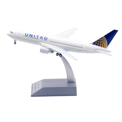 RIVPAHGQ Replika Flugzeugmodelle 24CM Boutique Hohe Simulation Skala Flugzeug 1:200 for United Airlines for Boeing 767-200 N73152 Flugzeug Modell Vorgefertigte Luftfahrzeug Modelle von RIVPAHGQ