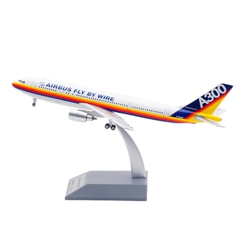RIVPAHGQ Replika Flugzeugmodelle 26CM Genaue Skala Modell Flugzeug Replik 1/200 for Airbus A300B2-100 F-BUAD Metall Zivile Flugzeuge Vorgefertigte Luftfahrzeug Modelle von RIVPAHGQ
