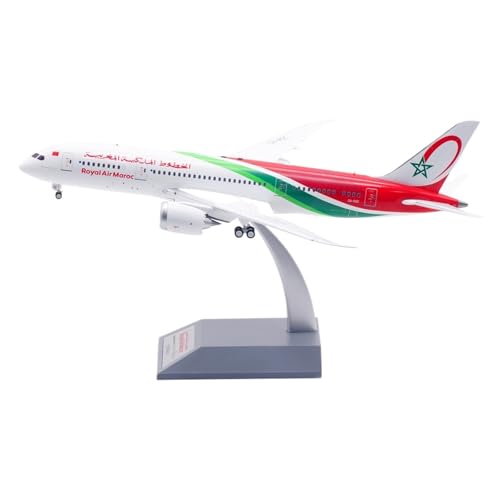 RIVPAHGQ Replika Flugzeugmodelle 27 cm Schöne Flugzeugmodelle Im Maßstab 1/200 for Royal Air Maroc for Boeing 787-8 CN-RGC Flugzeug-Luftfahrtausstellungen Vorgefertigte Luftfahrzeug Modelle von RIVPAHGQ