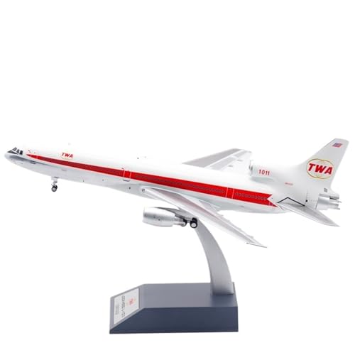 RIVPAHGQ Replika Flugzeugmodelle 27 cm Schöne Flugzeugmodelle Im Maßstab 1/200 for TWA Lockheed L1011 N41020 Flugzeug-Luftfahrtausstellungen Vorgefertigte Luftfahrzeug Modelle von RIVPAHGQ