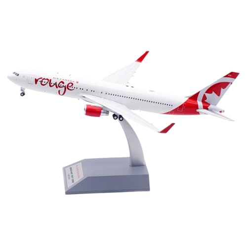 RIVPAHGQ Replika Flugzeugmodelle 27CM Boutique Miniatur Flugzeug 1:200 for Rouge Airlines for Boeing B767-300 C-FMLV Skala Modell Flugzeug Vorgefertigte Luftfahrzeug Modelle von RIVPAHGQ