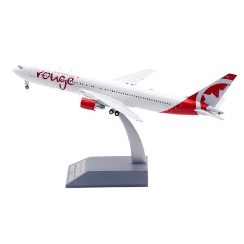 RIVPAHGQ Replika Flugzeugmodelle 27CM Exquisite Flugzeugreplik Im Maßstab 1:200 for Air Canada Rouge B767-300 C-FJZK Flugzeugmodell Aus Legierung Vorgefertigte Luftfahrzeug Modelle von RIVPAHGQ