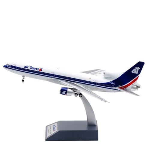 RIVPAHGQ Replika Flugzeugmodelle 27CM Maßstab Zivilflugzeug Modell 1/200 for Air Transat Lockheed L1011 C-FTNA Detaillierte Airliner Flugzeug Vorgefertigte Luftfahrzeug Modelle von RIVPAHGQ