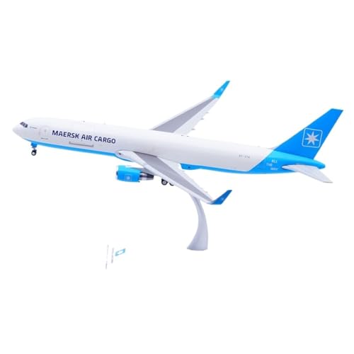 RIVPAHGQ Replika Flugzeugmodelle 27CM Miniatur-Passagierflugzeugmodell 1:200 for Marseille Air B767-300ER OY-SYA Maßstabmodellflugzeugrepliken Vorgefertigte Luftfahrzeug Modelle von RIVPAHGQ