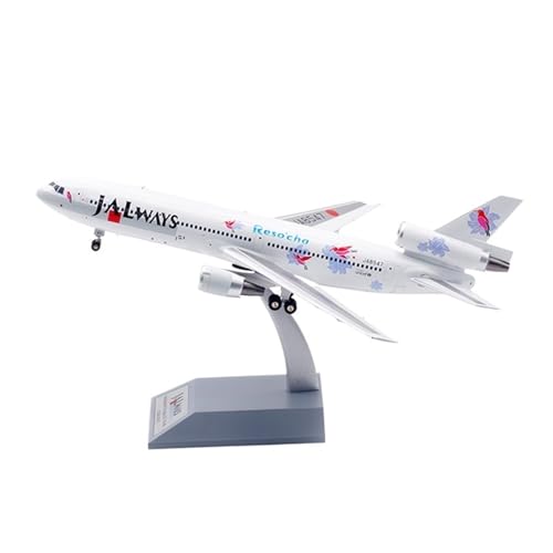 RIVPAHGQ Replika Flugzeugmodelle 27CM for Japan Airlines Mcdonnell Douglas DC-10-40 JA8547 Druckguss-Modellflugzeug Im Maßstab 1:200 Mit Ständer Vorgefertigte Luftfahrzeug Modelle von RIVPAHGQ