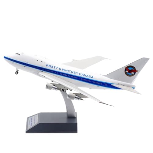RIVPAHGQ Replika Flugzeugmodelle 28CM 1/200 Maßstab Hochdetailliertes Flugzeugmodell Für Pratt & Whitney Canada B747SP C-GTFF Flugzeugminiatur Vorgefertigte Luftfahrzeug Modelle von RIVPAHGQ
