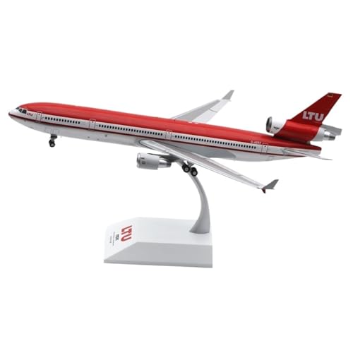 RIVPAHGQ Replika Flugzeugmodelle 30CM Maßstab Zivilflugzeugmodell 1/200 Deutsches for LTU Aviation Mcdonnell Douglas MD-11 D-AERZ Verkehrsflugzeug Vorgefertigte Luftfahrzeug Modelle von RIVPAHGQ