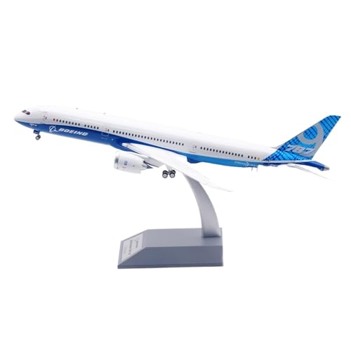 RIVPAHGQ Replika Flugzeugmodelle 31 cm Exquisites Fertiges Flugzeugmodell 1/200 for Boeing B787-9 N789FT-Prototyp-Flugzeugnachbildung Vorgefertigte Luftfahrzeug Modelle von RIVPAHGQ