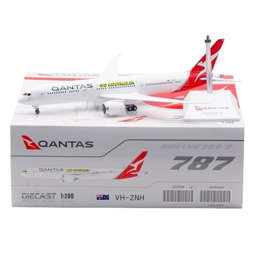 RIVPAHGQ Replika Flugzeugmodelle 31 cm Maßstab Zivilflugzeug 1/200 for Qantas for Boeing B787-9 VH-ZNH Exquisites Fertigmodellflugzeug Vorgefertigte Luftfahrzeug Modelle RIVPAHGQ Replika Flugzeugmodelle 31 cm Maßstab Zivilflugzeug 1/200 for Qantas for Boeing B787-9 VH-ZNH Exquisites Fertigmodellflugzeug Vorgefertigte Luftfahrzeug Modelle von RIVPAHGQ