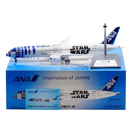 RIVPAHGQ Replika Flugzeugmodelle 31 cm Miniatur-Flugzeugmodell-Repliken 1/200 for ANA for Boeing B787-9 JA873A Simulation Zivilflugzeug Vorgefertigte Luftfahrzeug Modelle RIVPAHGQ Replika Flugzeugmodelle 31 cm Miniatur-Flugzeugmodell-Repliken 1/200 for ANA for Boeing B787-9 JA873A Simulation Zivilflugzeug Vorgefertigte Luftfahrzeug Modelle von RIVPAHGQ