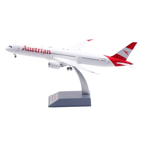RIVPAHGQ Replika Flugzeugmodelle 31CM Exquisites Flugzeug Im Maßstab 1:200 for Austrian Airlines for Boeing B787-9 OE-LPM Flugzeugmodell Aus Druckgusslegierung Vorgefertigte Luftfahrzeug Modelle von RIVPAHGQ