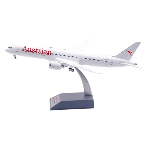 RIVPAHGQ Replika Flugzeugmodelle 31CM Miniatur-Flugzeugmodell 1:200 for Austrian Airlines for Boeing B787-9 OE-LPL Zivilflugzeug-Nachbildung Vorgefertigte Luftfahrzeug Modelle von RIVPAHGQ