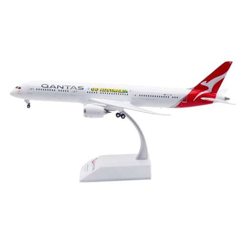 RIVPAHGQ Replika Flugzeugmodelle 31CM Miniatur-Flugzeugmodell 1:200 for Qantas for Boeing B787-9 VH-ZNH Hochsimulations-Nachbildung Eines Zivilen Flugzeugs Vorgefertigte Luftfahrzeug Modelle von RIVPAHGQ