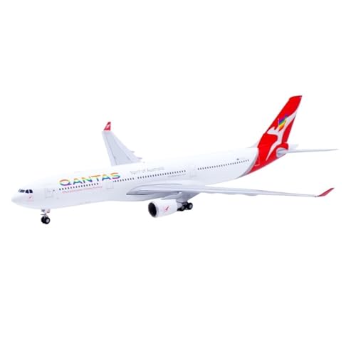 RIVPAHGQ Replika Flugzeugmodelle 31CM for Qantas A330-300 VH-QPJ 1:200 Miniatur Flugzeug Fertig Sammeln Modell Flugzeug Souvenir Vorgefertigte Luftfahrzeug Modelle von RIVPAHGQ
