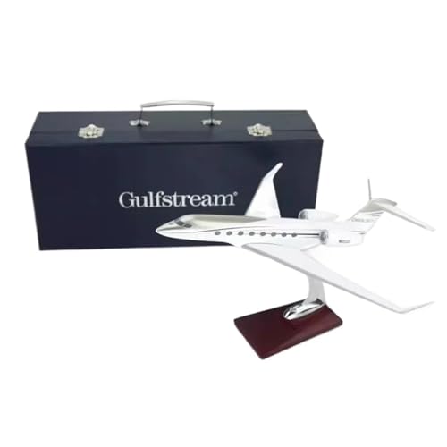 RIVPAHGQ Replika Flugzeugmodelle 32CM Maßstab 1:100 Flugzeug Replik for Gulfstream G650 Jet Privatflugzeug Modell for Erwachsene Sammlerstück Vorgefertigte Luftfahrzeug Modelle von RIVPAHGQ