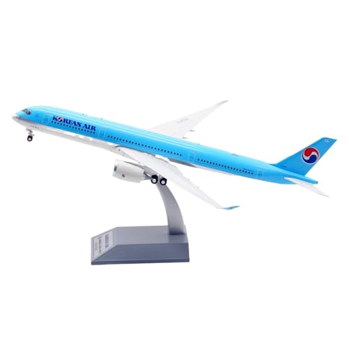RIVPAHGQ Replika Flugzeugmodelle 32CM Simulation Flugzeugmodell 1:200 for Korean Air for Airbus A350-900 HL8598 Maßstab Druckgussflugzeug Vorgefertigte Luftfahrzeug Modelle von RIVPAHGQ