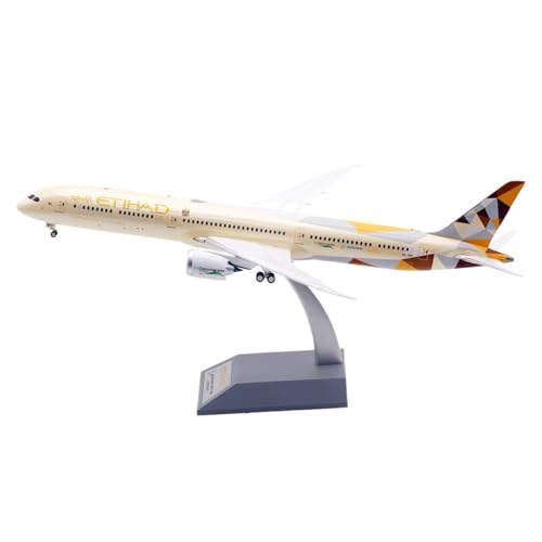 RIVPAHGQ Replika Flugzeugmodelle 34CM Hohe Simulation Flugzeug Modell 1:200 for Etihad Airways for Boeing B787-10 A6-BMI Skala Druckguss Flugzeug Vorgefertigte Luftfahrzeug Modelle von RIVPAHGQ