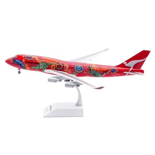 RIVPAHGQ Replika Flugzeugmodelle 35CM Flugzeug Im Maßstab 1:200 for Qantas for Boeing B747-400 VH-OEJ, Hochrealistische Flugzeugmodelle, Luftfahrtshow Vorgefertigte Luftfahrzeug Modelle RIVPAHGQ Replika Flugzeugmodelle 35CM Flugzeug Im Maßstab 1:200 for Qantas for Boeing B747-400 VH-OEJ, Hochrealistische Flugzeugmodelle, Luftfahrtshow Vorgefertigte Luftfahrzeug Modelle von RIVPAHGQ