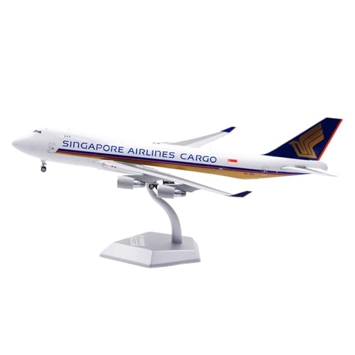 RIVPAHGQ Replika Flugzeugmodelle 35CM Flugzeug Im Maßstab 1:200 for Singapore Airlines for Boeing B747-400F 9V-SFI, Hochrealistische Flugzeugmodelle Vorgefertigte Luftfahrzeug Modelle(Standard) von RIVPAHGQ