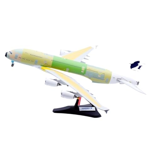 RIVPAHGQ Replika Flugzeugmodelle 36CM Maßstab Fertigmodell Sammlerflugzeug 1/200 for Malaysia Airlines A380 F-WWSG Flugzeug Miniatur Vorgefertigte Luftfahrzeug Modelle von RIVPAHGQ