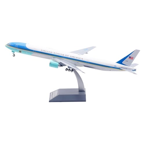 RIVPAHGQ Replika Flugzeugmodelle 36CM Simulationsflugzeugmodell 1:200 for US Air Force One for Boeing B777-300 77000 Maßstab Druckgussflugzeug Vorgefertigte Luftfahrzeug Modelle von RIVPAHGQ