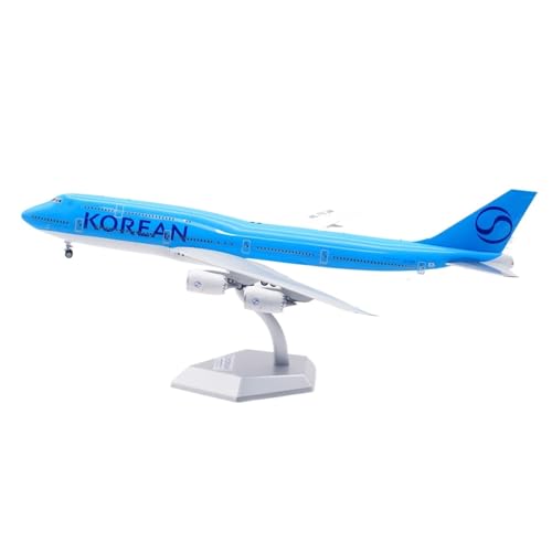 RIVPAHGQ Replika Flugzeugmodelle 38 cm, Exquisite Exponate, Flugzeug Im Maßstab 1:200 for Korean Air B747-8I HL7638, Flugzeugmodell Aus Druckgusslegierung Vorgefertigte Luftfahrzeug Modelle(Standard) von RIVPAHGQ