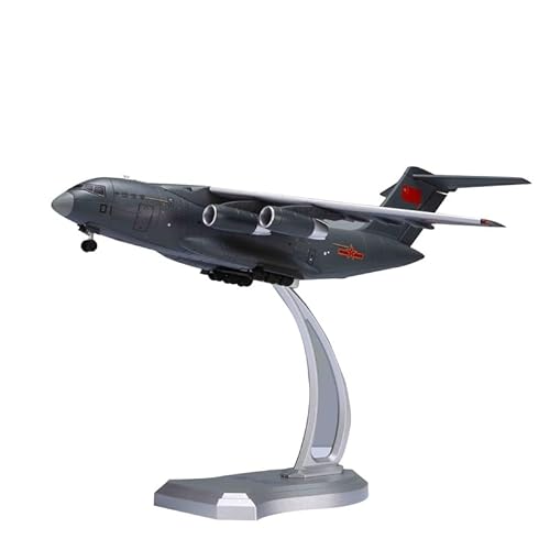 RIVPAHGQ Replika Flugzeugmodelle 38 cm Große Militärmodellflugzeuge Im Maßstab 1/130, Simulationssammlung des Chinesischen Transportflugzeugs Y-20 Vorgefertigte Luftfahrzeug Modelle von RIVPAHGQ