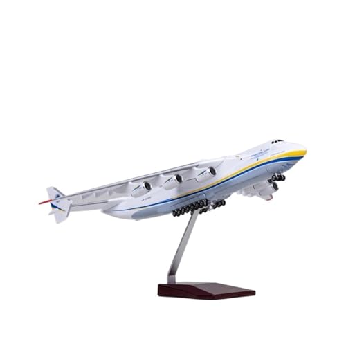 RIVPAHGQ Replika Flugzeugmodelle 42 cm Modellflugzeug Im Maßstab 1:200 Ukraine Russland Mriya for Antonov An-225 Blizzard Transportflugzeug Mit Ständer Vorgefertigte Luftfahrzeug Modelle(An-225) von RIVPAHGQ