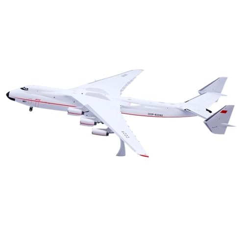 RIVPAHGQ Replika Flugzeugmodelle 42CM Miniatur-Flugzeugmodell 1:200 for Antonov AN-225 CCCP-82060 Rote Taille Fertigflugzeug-Modellbausatz Vorgefertigte Luftfahrzeug Modelle von RIVPAHGQ