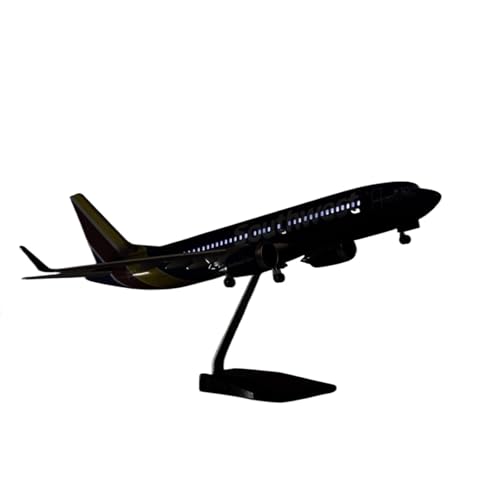 RIVPAHGQ Replika Flugzeugmodelle 47 cm Flugzeug-Druckgussmodell 1:85 for Boeing 747-Prototyp-Flugzeugreplik 747-Ornamente Vorgefertigte Luftfahrzeug Modelle(with Light) von RIVPAHGQ