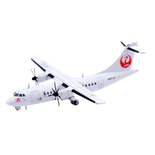 RIVPAHGQ Replika Flugzeugmodelle 5CM 1/400 Maßstab Authentische Flugzeug Replik for Japan Airlines ATR-42-600 JA07JC Display Modell Flugzeug Vorgefertigte Luftfahrzeug Modelle von RIVPAHGQ