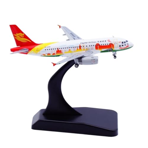 RIVPAHGQ Replika Flugzeugmodelle 8 cm, Maßstab 1:400, Beijing Capital Airlines A319 B-6245, Flugzeugmodell Aus Druckguss, Fertiges Metallflugzeug Mit Ständer Vorgefertigte Luftfahrzeug Modelle RIVPAHGQ Replika Flugzeugmodelle 8 cm, Maßstab 1:400, Beijing Capital Airlines A319 B-6245, Flugzeugmodell Aus Druckguss, Fertiges Metallflugzeug Mit Ständer Vorgefertigte Luftfahrzeug Modelle von RIVPAHGQ