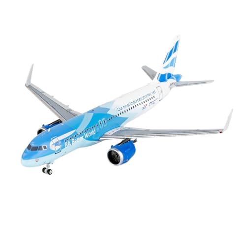 RIVPAHGQ Replika Flugzeugmodelle 9 cm for British Airways A320NEO G-TTNA, Statisches Displayflugzeug, Modellflugzeug Im Maßstab 1:400 for Flugsammler Vorgefertigte Luftfahrzeug Modelle von RIVPAHGQ