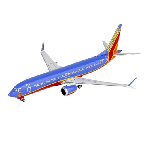 RIVPAHGQ Replika Flugzeugmodelle 9 cm for Southwest Airlines B737 MAX8 N872CB Druckguss-Flugzeugmodell Im Maßstab 1:400, Statisches Flugzeug-Displaymodell Vorgefertigte Luftfahrzeug Modelle RIVPAHGQ Replika Flugzeugmodelle 9 cm for Southwest Airlines B737 MAX8 N872CB Druckguss-Flugzeugmodell Im Maßstab 1:400, Statisches Flugzeug-Displaymodell Vorgefertigte Luftfahrzeug Modelle von RIVPAHGQ