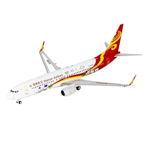RIVPAHGQ Replika Flugzeugmodelle 9CM 1/400 for Grand China Air B737-800/w B-5538 B-5539 Modellflugzeug Replik Luftfahrt Ausstellungsstück Vorgefertigte Luftfahrzeug Modelle(B-6063) von RIVPAHGQ