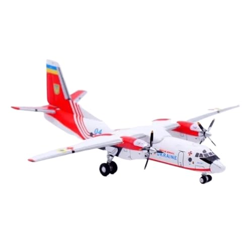 RIVPAHGQ Replika Flugzeugmodelle Druckguss-Fertigmodellflugzeuge 1:400 Für Ukrainische Luftwaffe AN-26 Rescue Service Scale Aircraft Statische Sammlerstücke Vorgefertigte Luftfahrzeug Modelle RIVPAHGQ Replika Flugzeugmodelle Druckguss-Fertigmodellflugzeuge 1:400 Für Ukrainische Luftwaffe AN-26 Rescue Service Scale Aircraft Statische Sammlerstücke Vorgefertigte Luftfahrzeug Modelle von RIVPAHGQ