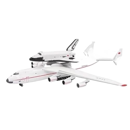 RIVPAHGQ Replika Flugzeugmodelle Druckguss-Legierungsflugzeug Im Maßstab 1:500 Space Shuttle-Modell Für Antonov AN225 Blizzard, Fertiges Flugzeugmodell Vorgefertigte Luftfahrzeug Modelle RIVPAHGQ Replika Flugzeugmodelle Druckguss-Legierungsflugzeug Im Maßstab 1:500 Space Shuttle-Modell Für Antonov AN225 Blizzard, Fertiges Flugzeugmodell Vorgefertigte Luftfahrzeug Modelle von RIVPAHGQ
