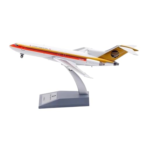 RIVPAHGQ Replika Flugzeugmodelle Druckguss-Modellflugzeug 1:200 Für Continental Airlines B727-100 N40490 Flugzeuge Im Maßstab 1:200 Für Luftfahrt-Enthusiasten Vorgefertigte Luftfahrzeug Modelle von RIVPAHGQ