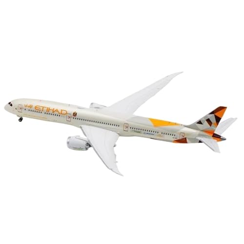 RIVPAHGQ Replika Flugzeugmodelle Druckguss-Modellflugzeuge Im Maßstab 1:400 XX4904 Für Etihad Airways 787-10 A6-BMI Fertigflugzeuge Für Erwachsene Vorgefertigte Luftfahrzeug Modelle von RIVPAHGQ