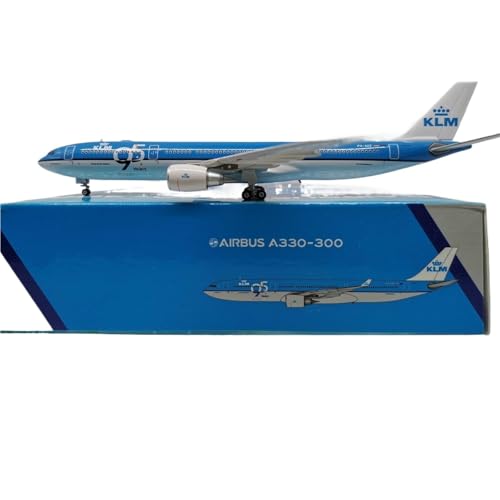 RIVPAHGQ Replika Flugzeugmodelle Druckgussflugzeug Im Maßstab 1:400 Für KLM A330-300 PH-AKF 95. Jahrestag Flugzeugmodellbausatz Büro Schreibtisch Dekor Vorgefertigte Luftfahrzeug Modelle von RIVPAHGQ