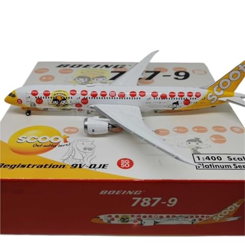 RIVPAHGQ Replika Flugzeugmodelle Druckgussflugzeug Im Maßstab 1:400 Für Singapore Scoot B787-9 9V-OJE, Flugzeugmodellbausatz Zum 50. Jubiläum Von Singapur Vorgefertigte Luftfahrzeug Modelle RIVPAHGQ Replika Flugzeugmodelle Druckgussflugzeug Im Maßstab 1:400 Für Singapore Scoot B787-9 9V-OJE, Flugzeugmodellbausatz Zum 50. Jubiläum Von Singapur Vorgefertigte Luftfahrzeug Modelle von RIVPAHGQ