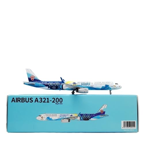 RIVPAHGQ Replika Flugzeugmodelle Fertiges Flugzeugmodell Im Maßstab 1:400 Für China Southern Airlines A321 B-1832, Flugzeugminiatur Für Luftfahrtfans Vorgefertigte Luftfahrzeug Modelle von RIVPAHGQ