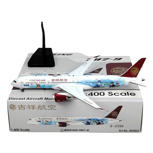 RIVPAHGQ Replika Flugzeugmodelle Fertiges Flugzeugmodell Im Maßstab 1:400 Für Juneyao Airlines B787-9 B-209R, Flugzeugminiatur Für Luftfahrtfans Vorgefertigte Luftfahrzeug Modelle RIVPAHGQ Replika Flugzeugmodelle Fertiges Flugzeugmodell Im Maßstab 1:400 Für Juneyao Airlines B787-9 B-209R, Flugzeugminiatur Für Luftfahrtfans Vorgefertigte Luftfahrzeug Modelle von RIVPAHGQ
