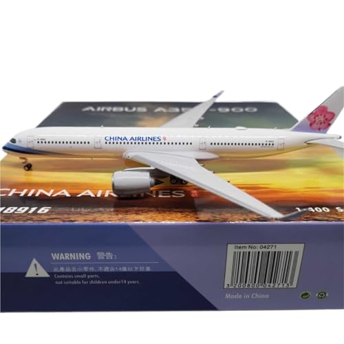 RIVPAHGQ Replika Flugzeugmodelle Flugzeug Im Maßstab 1:400 Für China Airlines A350-900 B-18916, Detailliertes Modellflugzeug, Sammleredition Vorgefertigte Luftfahrzeug Modelle von RIVPAHGQ